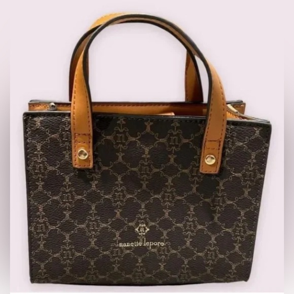 Nanette Lepore Crossbody Mini Square Bag with Top Handles - Picture 3 of 16